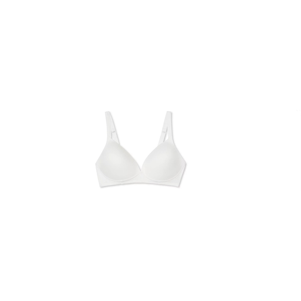 2 Warner's Elements of Bliss Support Comfort Wireless Lift T-Shirt Bra,White,36A - Picture 2 of 3
